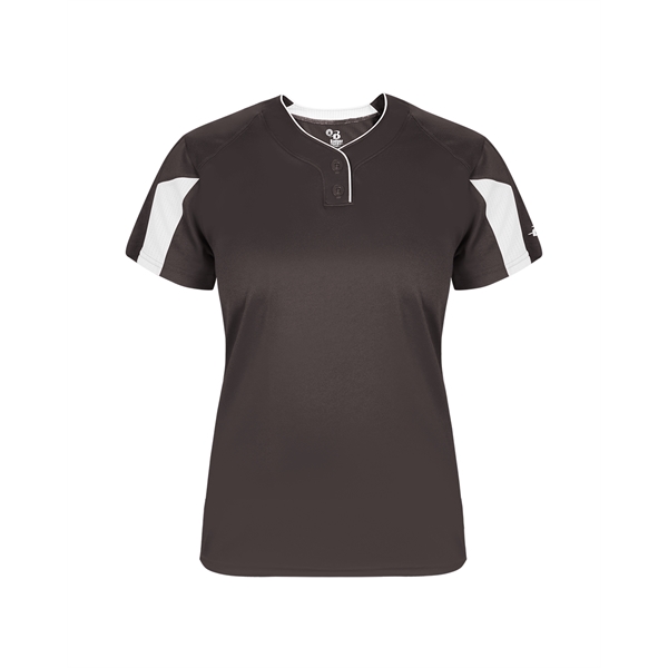 The Striker Girls Placket is made from 100% polyester moisture-management fabric... from ASI 37461 Augusta Sportswear