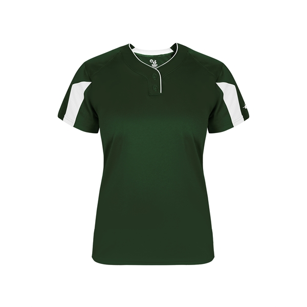 The Striker Girls Placket is made from 100% polyester moisture-management fabric... from ASI 37461 Augusta Sportswear