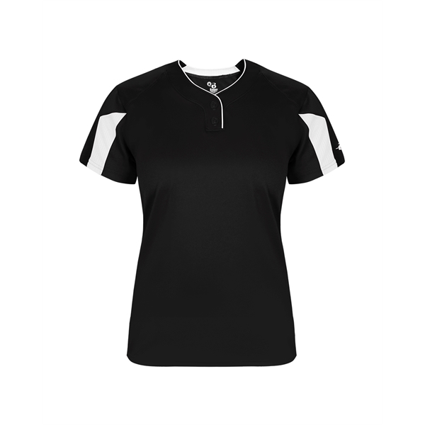 The Striker Girls Placket is made from 100% polyester moisture-management fabric... from ASI 37461 Augusta Sportswear