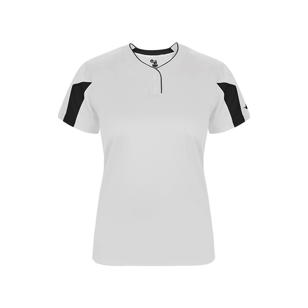 The Striker Girls Placket is made from 100% polyester moisture-management fabric... from ASI 37461 Augusta Sportswear