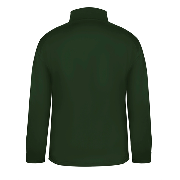 Fleece 1/4 zip with self-fabric collar with 9" locking zipper, 2... from ASI 37461 Augusta Sportswear