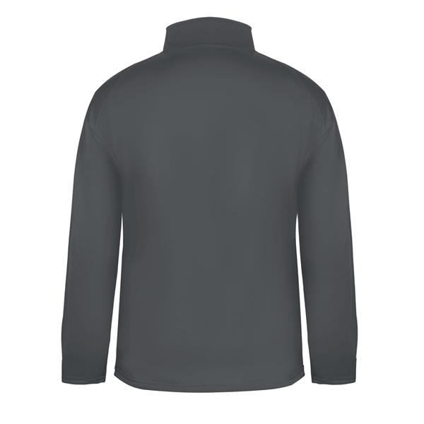 Fleece 1/4 zip with self-fabric collar with 9" locking zipper, 2... from ASI 37461 Augusta Sportswear
