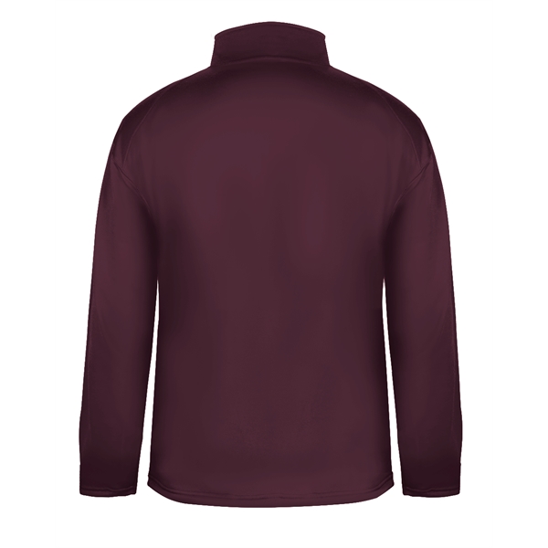 Fleece 1/4 zip with self-fabric collar with 9" locking zipper, 2... from ASI 37461 Augusta Sportswear