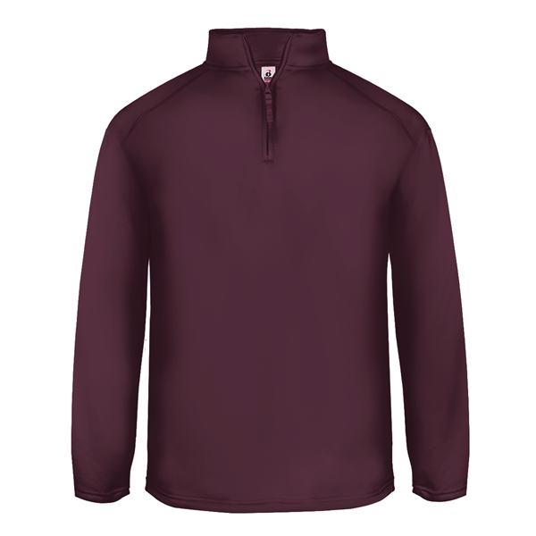Fleece 1/4 zip with self-fabric collar with 9" locking zipper, 2... from ASI 37461 Augusta Sportswear