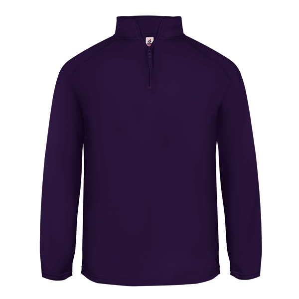 Fleece 1/4 zip with self-fabric collar with 9" locking zipper, 2... from ASI 37461 Augusta Sportswear