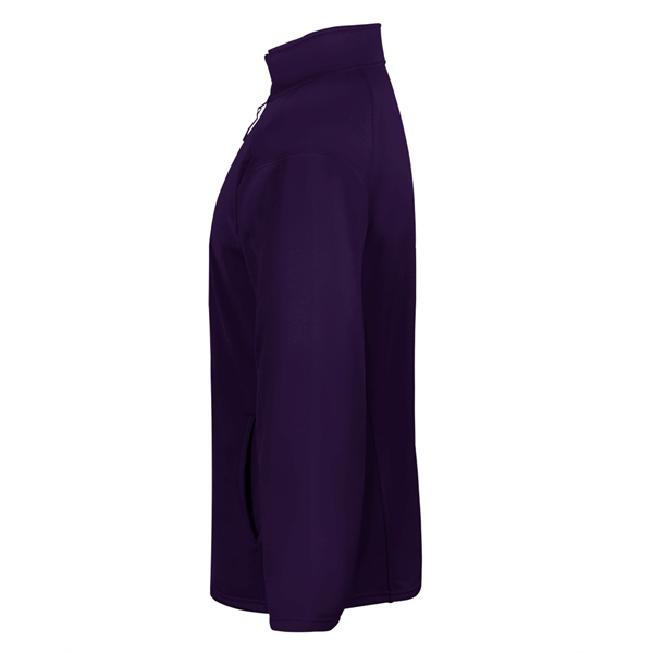 Fleece 1/4 zip with self-fabric collar with 9" locking zipper, 2... from ASI 37461 Augusta Sportswear