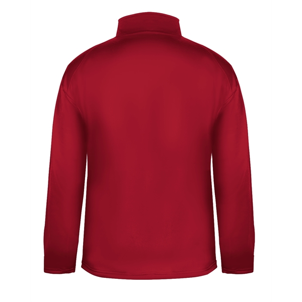 Fleece 1/4 zip with self-fabric collar with 9" locking zipper, 2... from ASI 37461 Augusta Sportswear