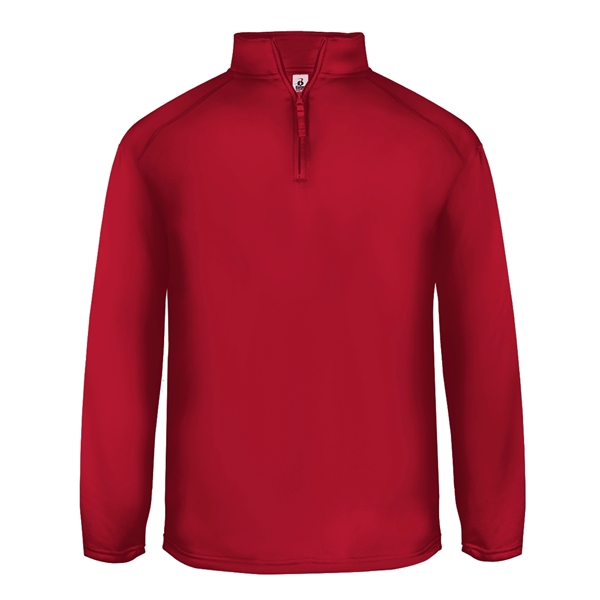 Fleece 1/4 zip with self-fabric collar with 9" locking zipper, 2... from ASI 37461 Augusta Sportswear