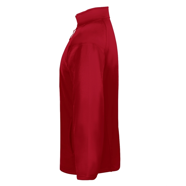 Fleece 1/4 zip with self-fabric collar with 9" locking zipper, 2... from ASI 37461 Augusta Sportswear