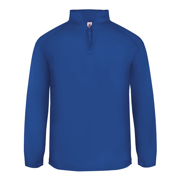 Fleece 1/4 zip with self-fabric collar with 9" locking zipper, 2... from ASI 37461 Augusta Sportswear