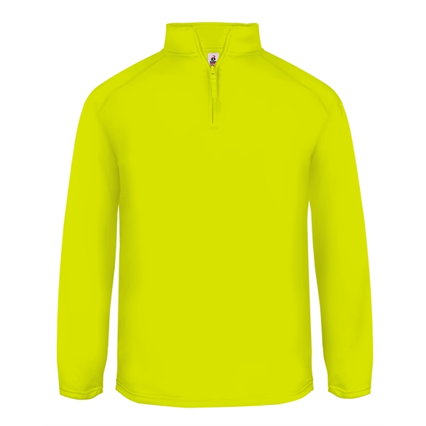 Fleece 1/4 zip with self-fabric collar with 9" locking zipper, 2... from ASI 37461 Augusta Sportswear