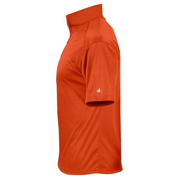 1/4 Zip Badger sport paneled shoulder for maximum movement, contrast zipper... from ASI 37461 Augusta Sportswear