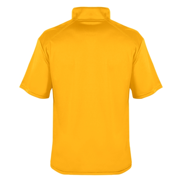 1/4 Zip Badger sport paneled shoulder for maximum movement, contrast zipper... from ASI 37461 Augusta Sportswear