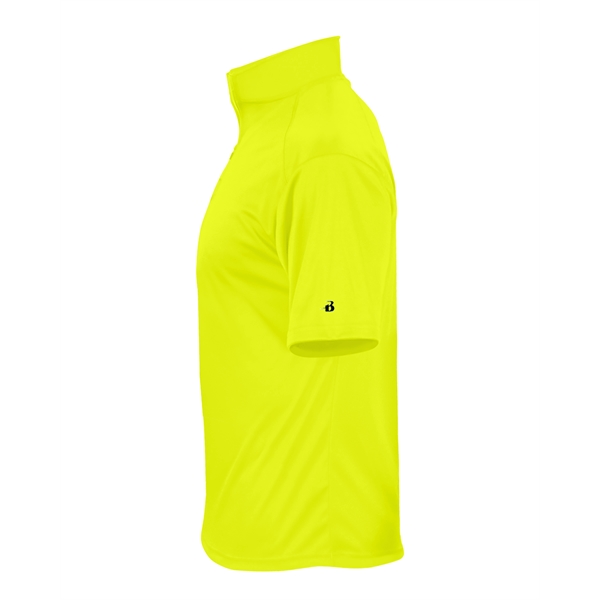 1/4 Zip Badger sport paneled shoulder for maximum movement, contrast zipper... from ASI 37461 Augusta Sportswear