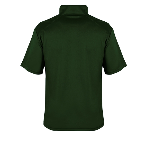 1/4 Zip Badger sport paneled shoulder for maximum movement, contrast zipper... from ASI 37461 Augusta Sportswear