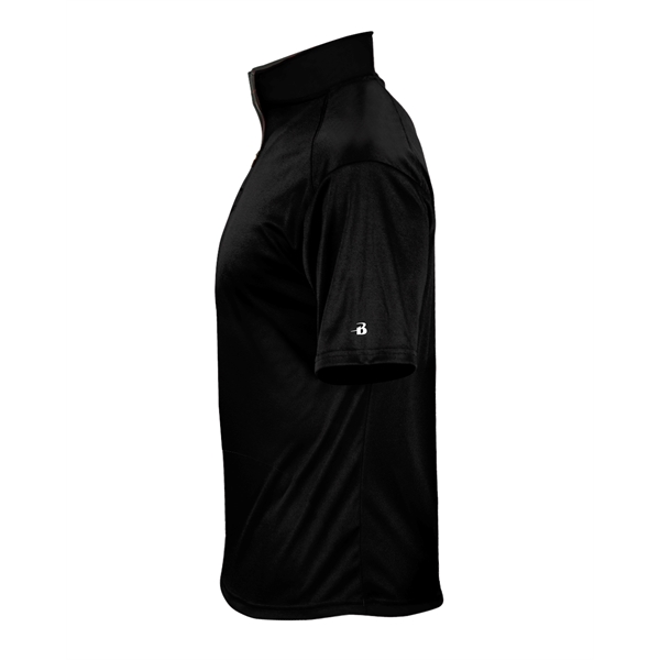 1/4 Zip Badger sport paneled shoulder for maximum movement, contrast zipper... from ASI 37461 Augusta Sportswear