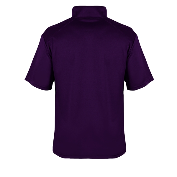 1/4 Zip Badger sport paneled shoulder for maximum movement, contrast zipper... from ASI 37461 Augusta Sportswear