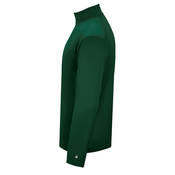 1/4 Zip Badger sport paneled shoulder for maximum movement, contrast zipper... from ASI 37461 Augusta Sportswear