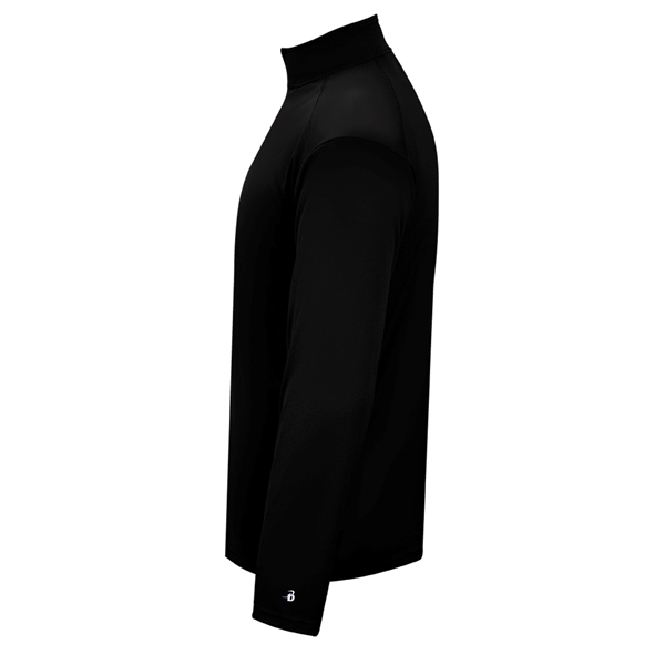 1/4 Zip Badger sport paneled shoulder for maximum movement, contrast zipper... from ASI 37461 Augusta Sportswear