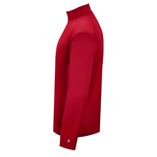 1/4 Zip with Badger sport paneled shoulder for maximum movement.... from ASI 37461 Augusta Sportswear