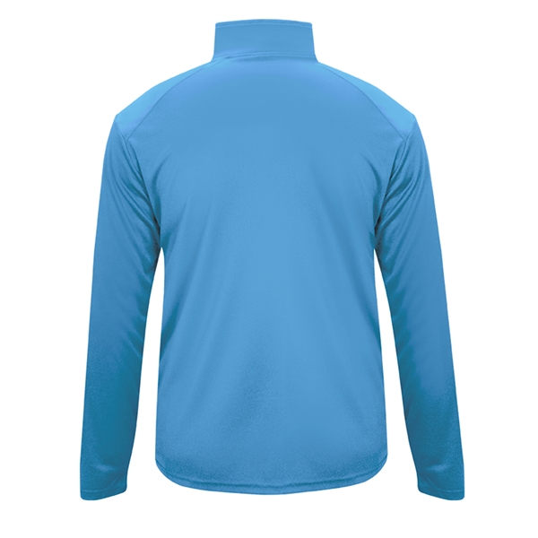 1/4 Zip with Badger sport paneled shoulder for maximum movement.... from ASI 37461 Augusta Sportswear