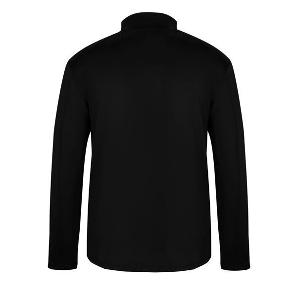 1/4 Zip Badger sport paneled shoulder for maximum movement, self-fabric collar... from ASI 37461 Augusta Sportswear
