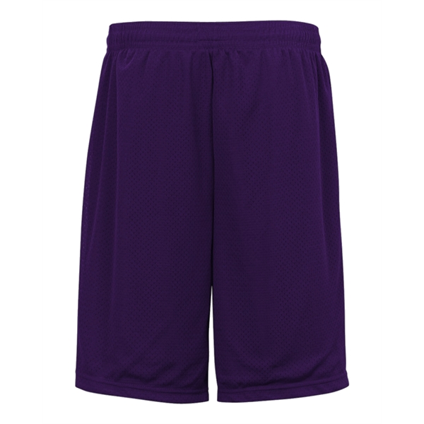 Shorts with  9" inseam, side entry pockets, athletic cut and... from ASI 37461 Augusta Sportswear