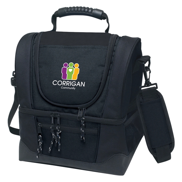 Dual Compartment Kooler Bag... from ASI 61125 Hit Promotional Products / Hit®