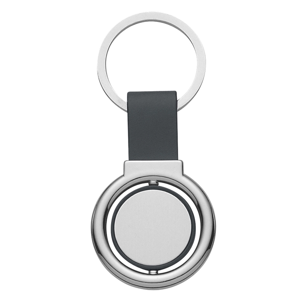 Circular metal spinner key tag.... from ASI 61125 Hit Promotional Products / Hit®