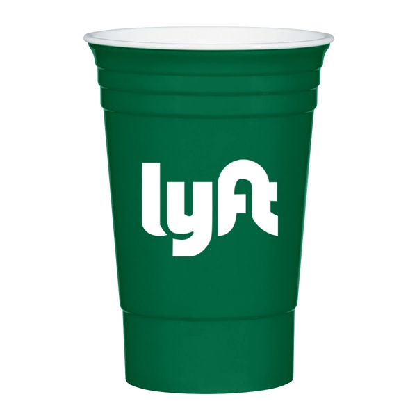 The Cup. Made From Tri-Edge Polypropylene Material.  Holds 16 OZ.... from ASI 61125 Hit Promotional Products / Hit®
