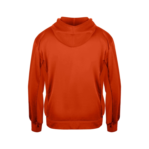 Youth fleece hood with no drawcord, textured waffle weave side and... from ASI 37461 Augusta Sportswear