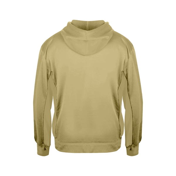 Youth fleece hood with no drawcord, textured waffle weave side and... from ASI 37461 Augusta Sportswear