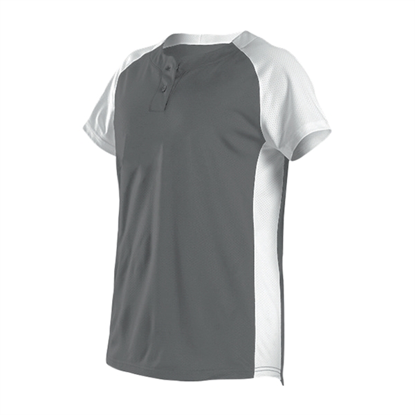 Two button henley with raglan shoulders (reversed placket for women).... from ASI 37461 Augusta Sportswear