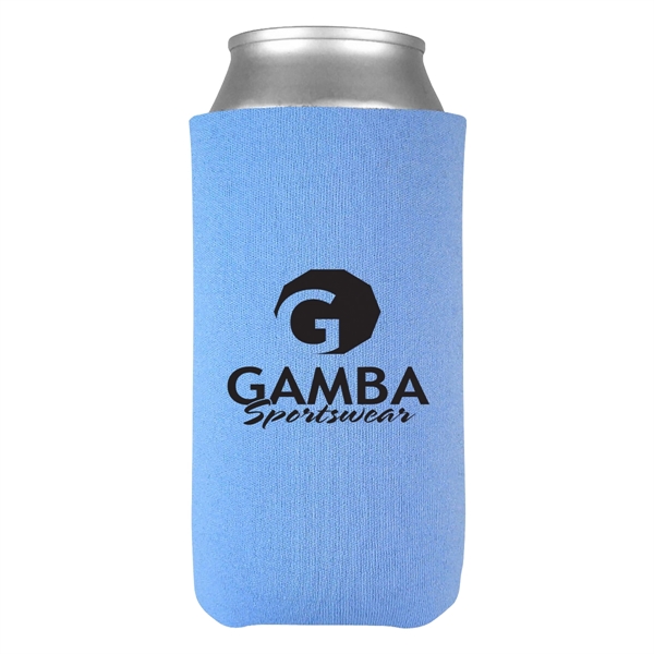 Foam can holder that folds flat... from ASI 61125 Hit Promotional Products / Hit®