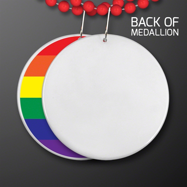 Rainbow Flag Circle Medallion... from ASI 34194 ALightPromos