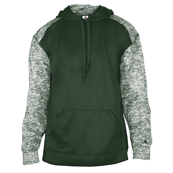 Unisex sweatshirt with front pouch pocket with hook and loop closures... from ASI 37461 Augusta Sportswear
