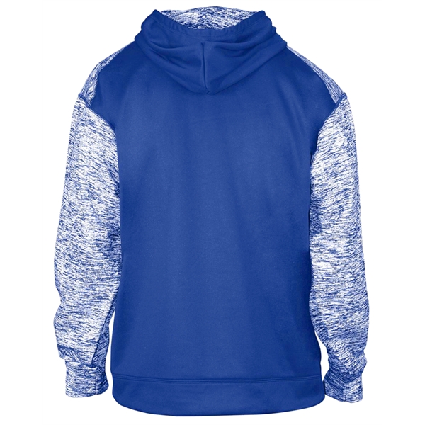 Unisex sweatshirt with front pouch pocket with hook and loop closures... from ASI 37461 Augusta Sportswear