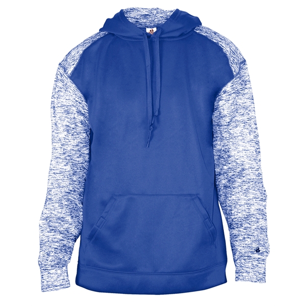 Unisex sweatshirt with front pouch pocket with hook and loop closures... from ASI 37461 Augusta Sportswear