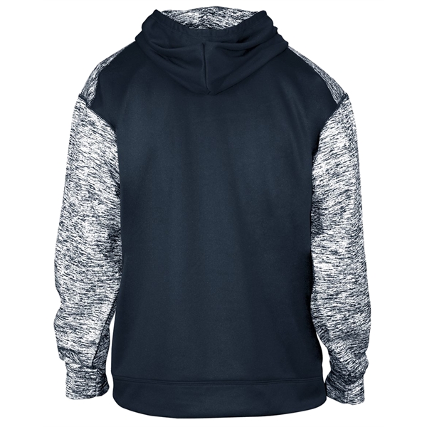 Unisex sweatshirt with front pouch pocket with hook and loop closures... from ASI 37461 Augusta Sportswear