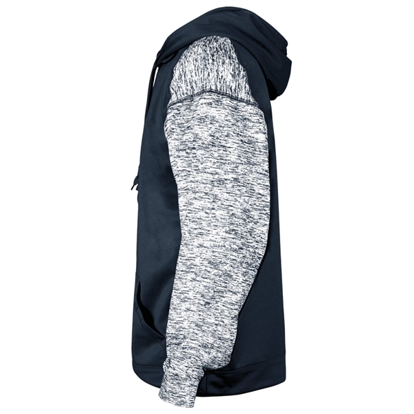 Unisex sweatshirt with front pouch pocket with hook and loop closures... from ASI 37461 Augusta Sportswear