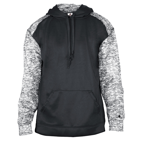 Unisex sweatshirt with front pouch pocket with hook and loop closures... from ASI 37461 Augusta Sportswear