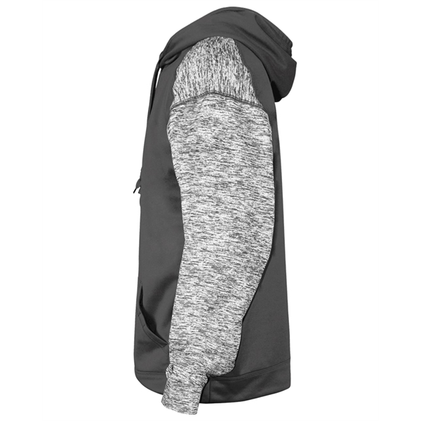 Unisex sweatshirt with front pouch pocket with hook and loop closures... from ASI 37461 Augusta Sportswear