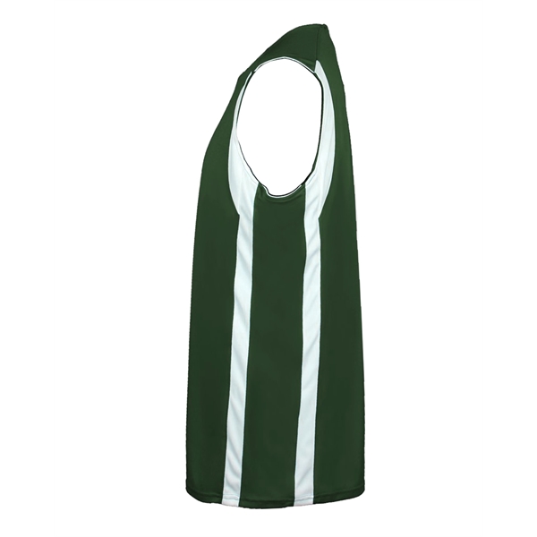 Reversible youth tank with contrast side inserts, double-needle hemmed armholes and... from ASI 37461 Augusta Sportswear