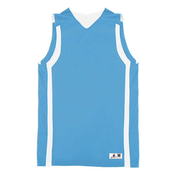 Reversible youth tank with contrast side inserts, double-needle hemmed armholes and... from ASI 37461 Augusta Sportswear