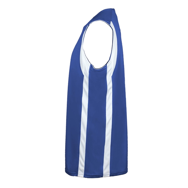 Reversible youth tank with contrast side inserts, double-needle hemmed armholes and... from ASI 37461 Augusta Sportswear