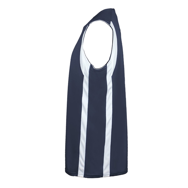 Reversible youth tank with contrast side inserts, double-needle hemmed armholes and... from ASI 37461 Augusta Sportswear