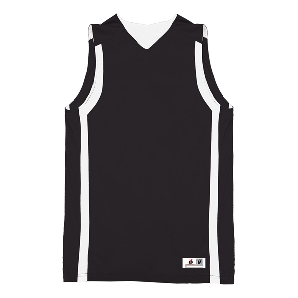 Reversible youth tank with contrast side inserts, double-needle hemmed armholes and... from ASI 37461 Augusta Sportswear