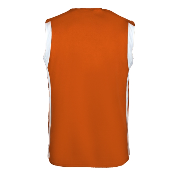 Reversible youth tank with contrast side inserts, double-needle hemmed armholes and... from ASI 37461 Augusta Sportswear