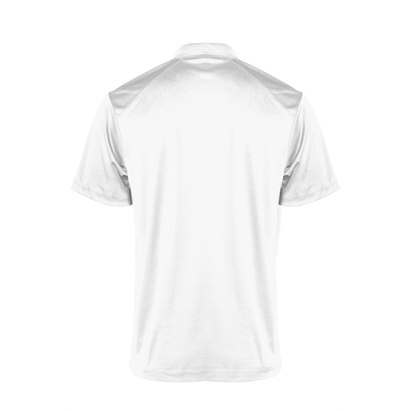 Youth polo withtThree button placket, Solid knit collar, Taped back neck,... from ASI 37461 Augusta Sportswear