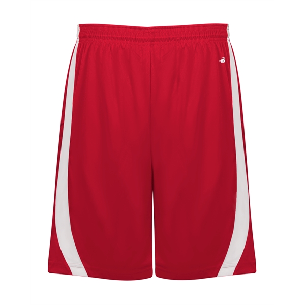 9" inseam, reversible short, each layer individually bottom hemmed for easy... from ASI 37461 Augusta Sportswear